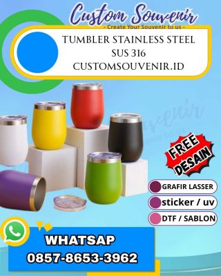 Tumbler Stainless Custom Souvenir