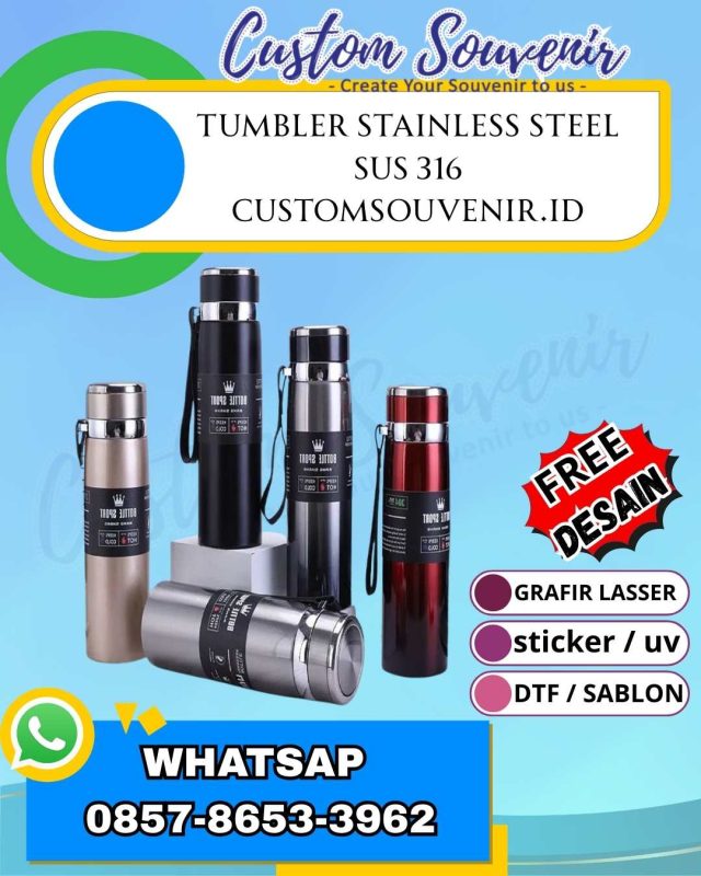 Souvenir Tumbler Harga Terjangkau