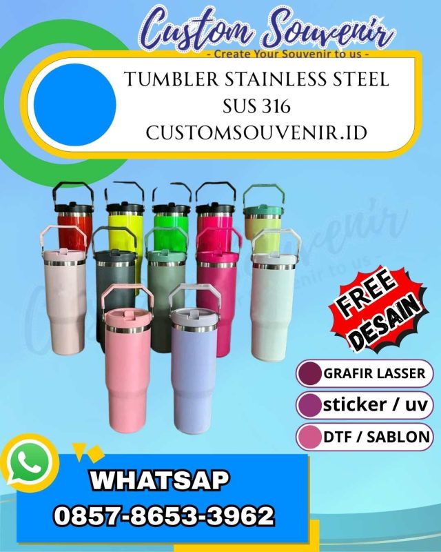 Vendor Souvenir Seminar Kit Tumbler Eksklusif Jogja Terpercaya