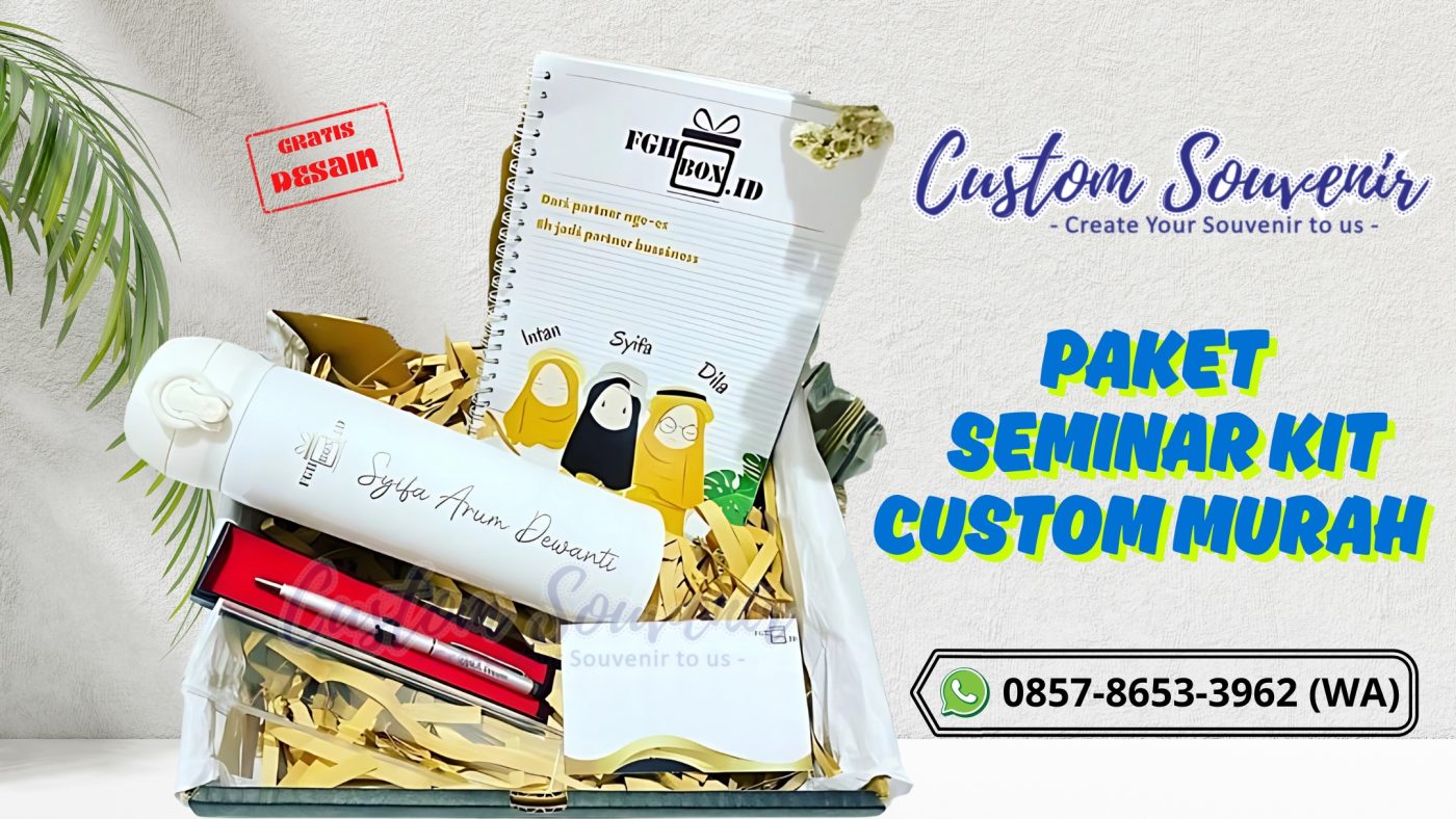 Vendor Seminar Kit Jogja Souvenir Kekinian yang Bikin Acara Makin Berkesan
