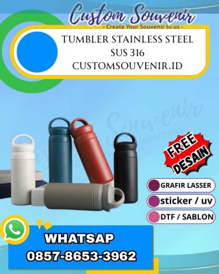 Tumbler Custom Seminar Kit Eksklusif Jogja