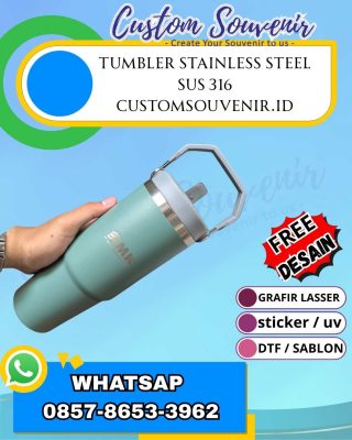 Souvenir kekinian Tumbler Custom