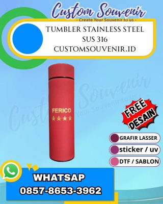 Tumbler custom Grafir laser