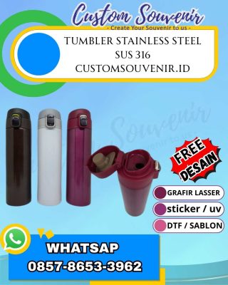 Vendor Souvenir Tumbler Custom untuk Berbagai Acara Jogja