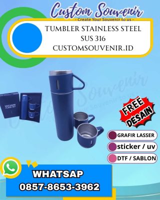 Vendor Souvenir Tumbler Custom untuk Seminar Jogja