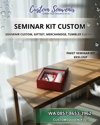 Paket Seminar Kit Kekinian | Tumbler Custom Jogja