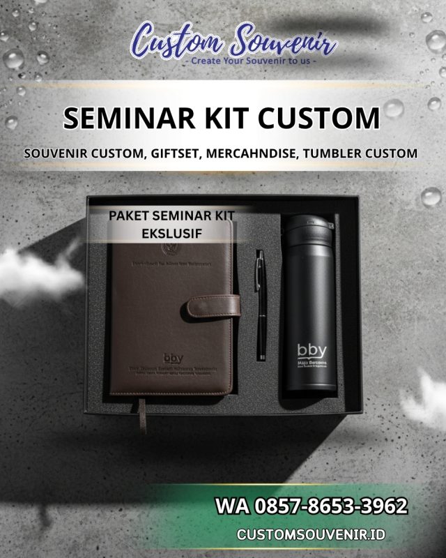 Paket Seminar Kit Custom | paket souvenir seminar kit