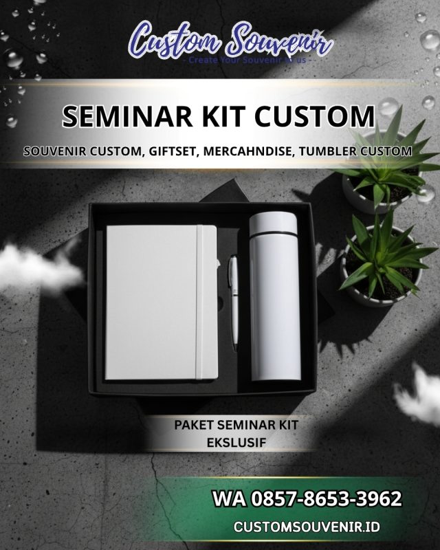Paket Seminar Kit Custom untuk Workshop dan Training