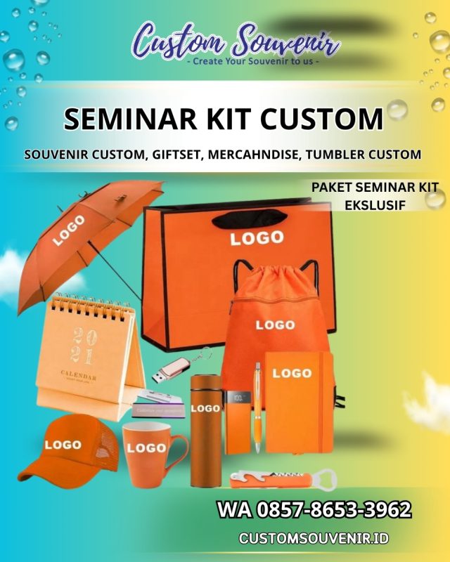 Vendor Seminar Kit Custom | Souvenir Seminar Kit Jogja