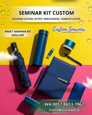 Vendor Seminar Kit Jogja | Paket Souvenir Seminar Custom