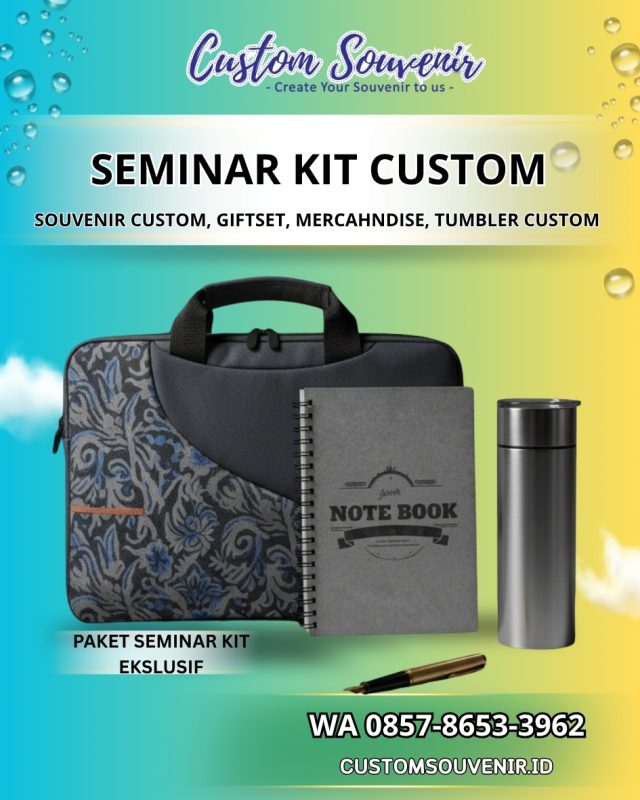 Paket Seminar Kit Eksklusif | Seminar Kit Custom Jogja
