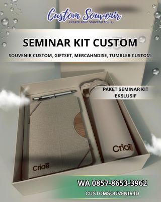 Souvenir Seminar Kit Custom Jogja | Corporate Gift Eksklusif