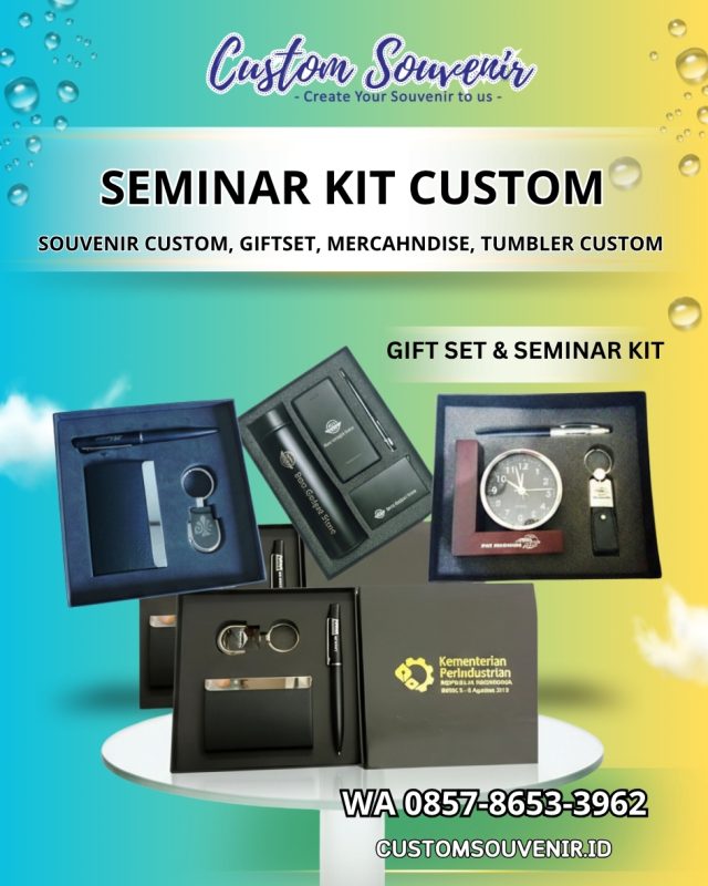 Paket Souvenir Seminar Kit Modern dan Kekinian