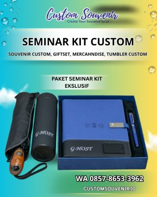 Corporate Gift Seminar Kit | Paket Souvenir Lengkap