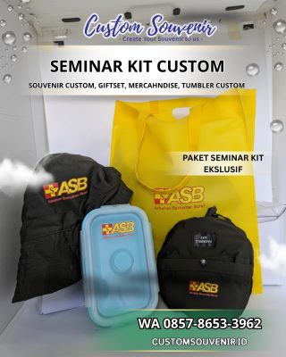 Paket Seminar Kit Custom | Souvenir Seminar Custom