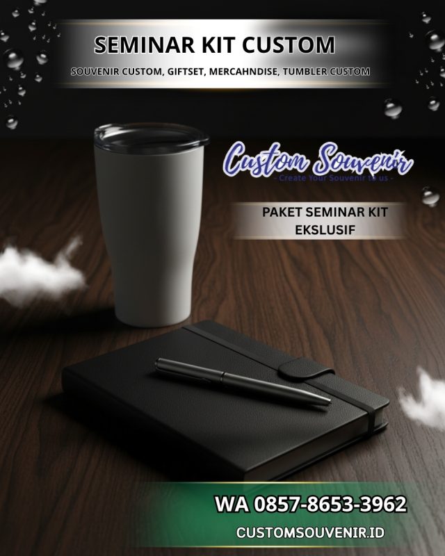 Souvenir Seminar Kit Kekinian | Souvenir Seminar Custom