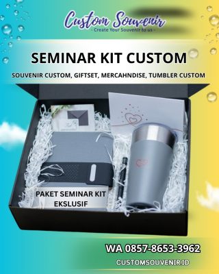 Paket Souvenir Seminar Kit untuk Event | Tumbler Custom Jogja