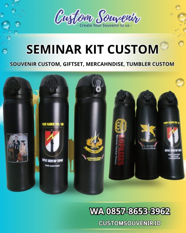 Tumbler Custom Branding Instansi & Profesional