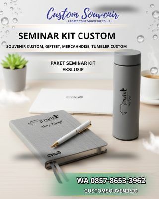 Souvenir Seminar Kit Eksklusif untuk Acara VIP dan Corporate