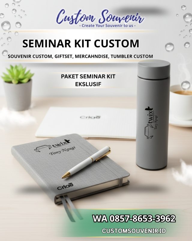 Souvenir Seminar Kit Eksklusif untuk Acara VIP dan Corporate