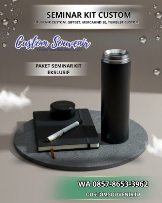 Souvenir Seminar Kit Jogja untuk Event | Seminar Kit Eksklusif