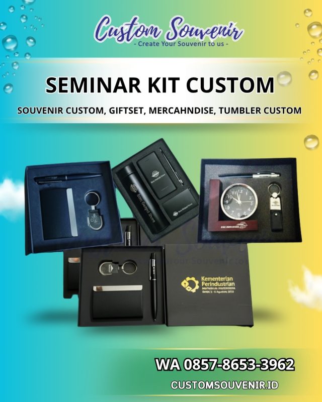 Corporate Gift Seminar Kit untuk Klien | Paket Seminar Kit Jogja