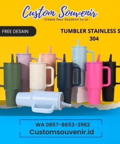 Vendor Tumbler Custom Cetak Logo Jogja untuk Media Promosi Bisnis (081284395311)